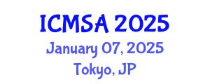 International Conference on Marine Science and Aquaculture (ICMSA) January 07, 2025 - Tokyo, Japan