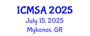 International Conference on Marine Science and Aquaculture (ICMSA) July 15, 2025 - Mykonos, Greece