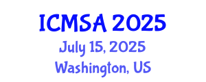 International Conference on Marine Science and Aquaculture (ICMSA) July 15, 2025 - Washington, United States