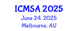 International Conference on Marine Science and Aquaculture (ICMSA) June 24, 2025 - Melbourne, Australia
