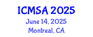 International Conference on Marine Science and Aquaculture (ICMSA) June 14, 2025 - Montreal, Canada