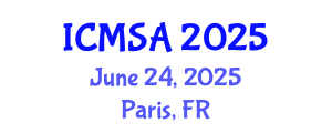 International Conference on Marine Science and Aquaculture (ICMSA) June 24, 2025 - Paris, France