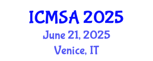 International Conference on Marine Science and Aquaculture (ICMSA) June 21, 2025 - Venice, Italy