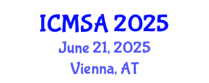 International Conference on Marine Science and Aquaculture (ICMSA) June 21, 2025 - Vienna, Austria