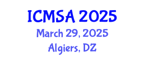 International Conference on Marine Science and Aquaculture (ICMSA) March 29, 2025 - Algiers, Algeria