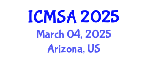 International Conference on Marine Science and Aquaculture (ICMSA) March 04, 2025 - Arizona, United States
