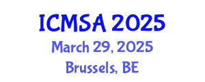 International Conference on Marine Science and Aquaculture (ICMSA) March 29, 2025 - Brussels, Belgium