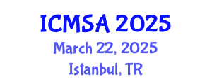 International Conference on Marine Science and Aquaculture (ICMSA) March 22, 2025 - Istanbul, Turkey