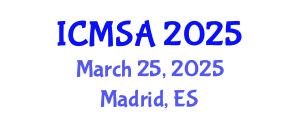 International Conference on Marine Science and Aquaculture (ICMSA) March 25, 2025 - Madrid, Spain