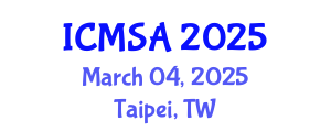 International Conference on Marine Science and Aquaculture (ICMSA) March 04, 2025 - Taipei, Taiwan