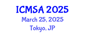 International Conference on Marine Science and Aquaculture (ICMSA) March 25, 2025 - Tokyo, Japan