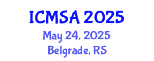 International Conference on Marine Science and Aquaculture (ICMSA) May 24, 2025 - Belgrade, Serbia