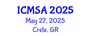 International Conference on Marine Science and Aquaculture (ICMSA) May 27, 2025 - Crete, Greece