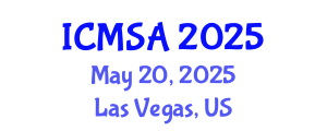 International Conference on Marine Science and Aquaculture (ICMSA) May 20, 2025 - Las Vegas, United States