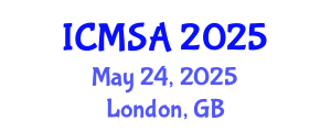 International Conference on Marine Science and Aquaculture (ICMSA) May 24, 2025 - London, United Kingdom