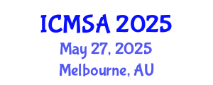 International Conference on Marine Science and Aquaculture (ICMSA) May 27, 2025 - Melbourne, Australia