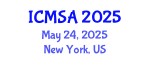 International Conference on Marine Science and Aquaculture (ICMSA) May 24, 2025 - New York, United States