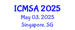 International Conference on Marine Science and Aquaculture (ICMSA) May 03, 2025 - Singapore, Singapore