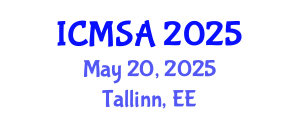 International Conference on Marine Science and Aquaculture (ICMSA) May 20, 2025 - Tallinn, Estonia