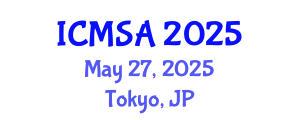 International Conference on Marine Science and Aquaculture (ICMSA) May 27, 2025 - Tokyo, Japan