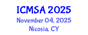 International Conference on Marine Science and Aquaculture (ICMSA) November 04, 2025 - Nicosia, Cyprus