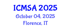 International Conference on Marine Science and Aquaculture (ICMSA) October 04, 2025 - Florence, Italy