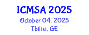 International Conference on Marine Science and Aquaculture (ICMSA) October 04, 2025 - Tbilisi, Georgia