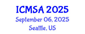 International Conference on Marine Science and Aquaculture (ICMSA) September 06, 2025 - Seattle, United States
