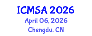 International Conference on Marine Science and Aquaculture (ICMSA) April 06, 2026 - Chengdu, China International Conference on Marine Science and Aquaculture (ICMSA) April 06, 2026 - Chengdu, China