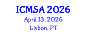 International Conference on Marine Science and Aquaculture (ICMSA) April 13, 2026 - Lisbon, Portugal International Conference on Marine Science and Aquaculture (ICMSA) April 13, 2026 - Lisbon, Portugal