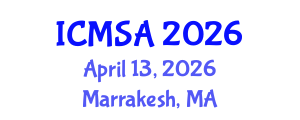 International Conference on Marine Science and Aquaculture (ICMSA) April 13, 2026 - Marrakesh, Morocco International Conference on Marine Science and Aquaculture (ICMSA) April 13, 2026 - Marrakesh, Morocco