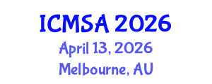 International Conference on Marine Science and Aquaculture (ICMSA) April 13, 2026 - Melbourne, Australia