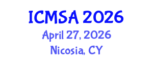International Conference on Marine Science and Aquaculture (ICMSA) April 27, 2026 - Nicosia, Cyprus International Conference on Marine Science and Aquaculture (ICMSA) April 27, 2026 - Nicosia, Cyprus