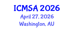 International Conference on Marine Science and Aquaculture (ICMSA) April 27, 2026 - Washington, Australia