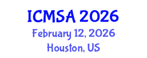 International Conference on Marine Science and Aquaculture (ICMSA) February 12, 2026 - Houston, United States International Conference on Marine Science and Aquaculture (ICMSA) February 12, 2026 - Houston, United States