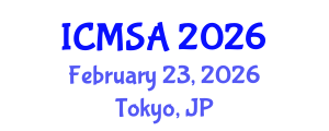 International Conference on Marine Science and Aquaculture (ICMSA) February 23, 2026 - Tokyo, Japan International Conference on Marine Science and Aquaculture (ICMSA) February 23, 2026 - Tokyo, Japan
