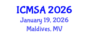 International Conference on Marine Science and Aquaculture (ICMSA) January 19, 2026 - Maldives, Maldives