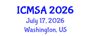 International Conference on Marine Science and Aquaculture (ICMSA) July 17, 2026 - Washington, United States International Conference on Marine Science and Aquaculture (ICMSA) July 17, 2026 - Washington, United States
