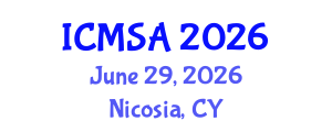 International Conference on Marine Science and Aquaculture (ICMSA) June 29, 2026 - Nicosia, Cyprus International Conference on Marine Science and Aquaculture (ICMSA) June 29, 2026 - Nicosia, Cyprus