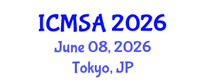 International Conference on Marine Science and Aquaculture (ICMSA) June 08, 2026 - Tokyo, Japan International Conference on Marine Science and Aquaculture (ICMSA) June 08, 2026 - Tokyo, Japan