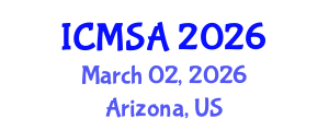 International Conference on Marine Science and Aquaculture (ICMSA) March 02, 2026 - Arizona, United States International Conference on Marine Science and Aquaculture (ICMSA) March 02, 2026 - Arizona, United States