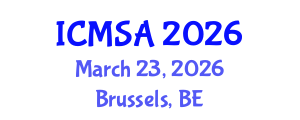 International Conference on Marine Science and Aquaculture (ICMSA) March 23, 2026 - Brussels, Belgium International Conference on Marine Science and Aquaculture (ICMSA) March 23, 2026 - Brussels, Belgium