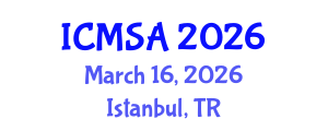 International Conference on Marine Science and Aquaculture (ICMSA) March 16, 2026 - Istanbul, Turkey International Conference on Marine Science and Aquaculture (ICMSA) March 16, 2026 - Istanbul, Turkey