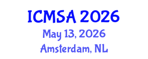 International Conference on Marine Science and Aquaculture (ICMSA) May 13, 2026 - Amsterdam, Netherlands