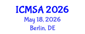 International Conference on Marine Science and Aquaculture (ICMSA) May 18, 2026 - Berlin, Germany International Conference on Marine Science and Aquaculture (ICMSA) May 18, 2026 - Berlin, Germany