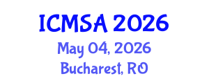 International Conference on Marine Science and Aquaculture (ICMSA) May 04, 2026 - Bucharest, Romania International Conference on Marine Science and Aquaculture (ICMSA) May 04, 2026 - Bucharest, Romania