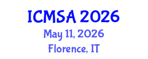 International Conference on Marine Science and Aquaculture (ICMSA) May 11, 2026 - Florence, Italy International Conference on Marine Science and Aquaculture (ICMSA) May 11, 2026 - Florence, Italy