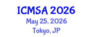 International Conference on Marine Science and Aquaculture (ICMSA) May 25, 2026 - Tokyo, Japan International Conference on Marine Science and Aquaculture (ICMSA) May 25, 2026 - Tokyo, Japan