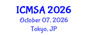 International Conference on Marine Science and Aquaculture (ICMSA) October 07, 2026 - Tokyo, Japan International Conference on Marine Science and Aquaculture (ICMSA) October 07, 2026 - Tokyo, Japan