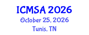 International Conference on Marine Science and Aquaculture (ICMSA) October 25, 2026 - Tunis, Tunisia International Conference on Marine Science and Aquaculture (ICMSA) October 25, 2026 - Tunis, Tunisia